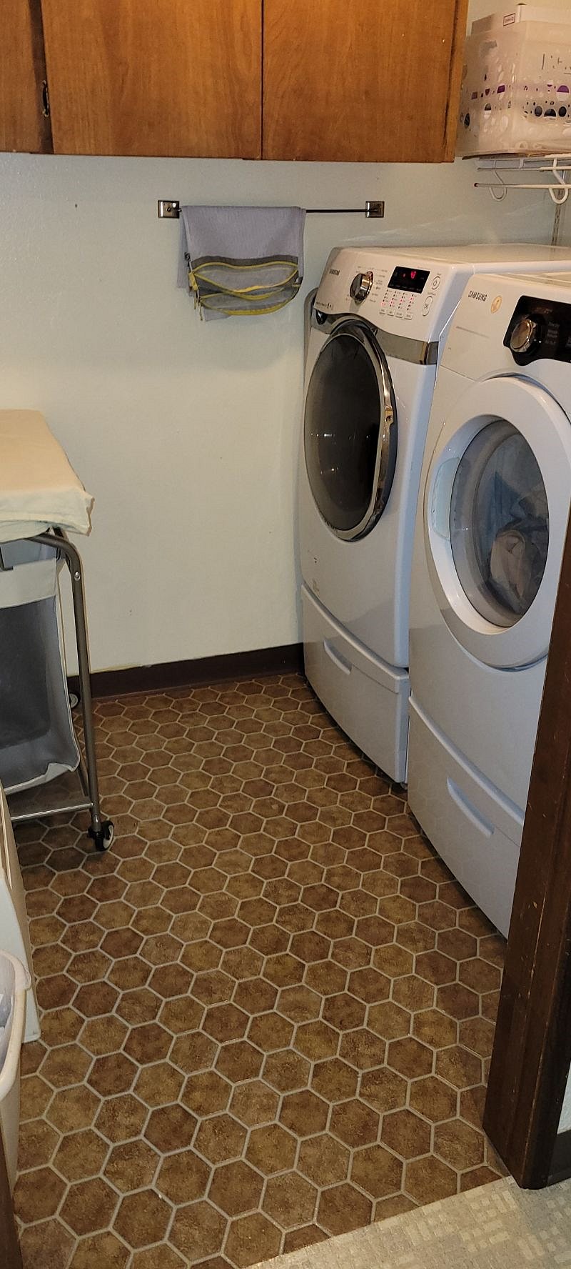 Shared laundry area