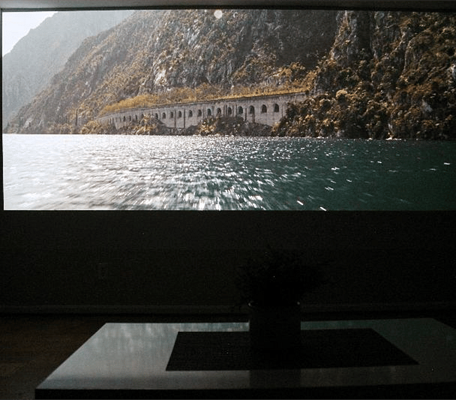 Movie projector (first person view)