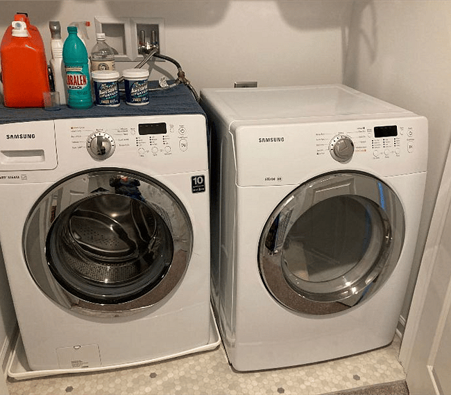 Laundry area