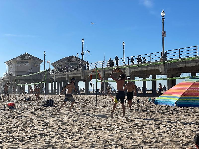 HB pier just down the street