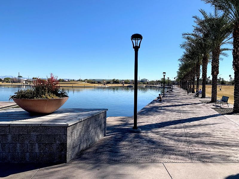 Mesa River View Park perfect for long walks 