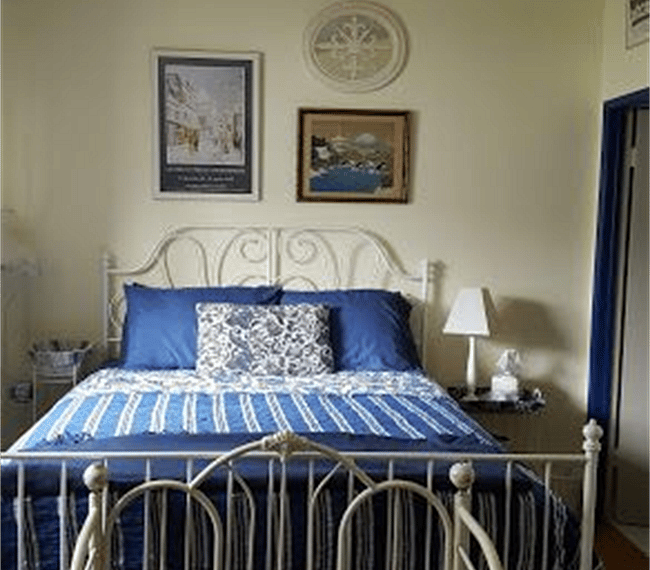 Light filled bedroom