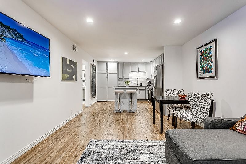 Open modern plan