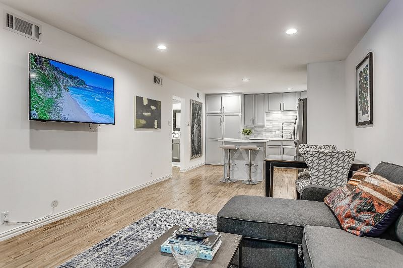 Open modern plan