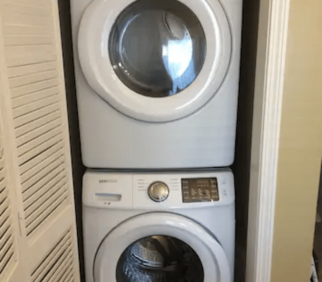 Washer and dryer