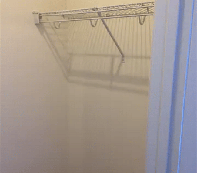 His and Hers walk in closets in 1st bdrm