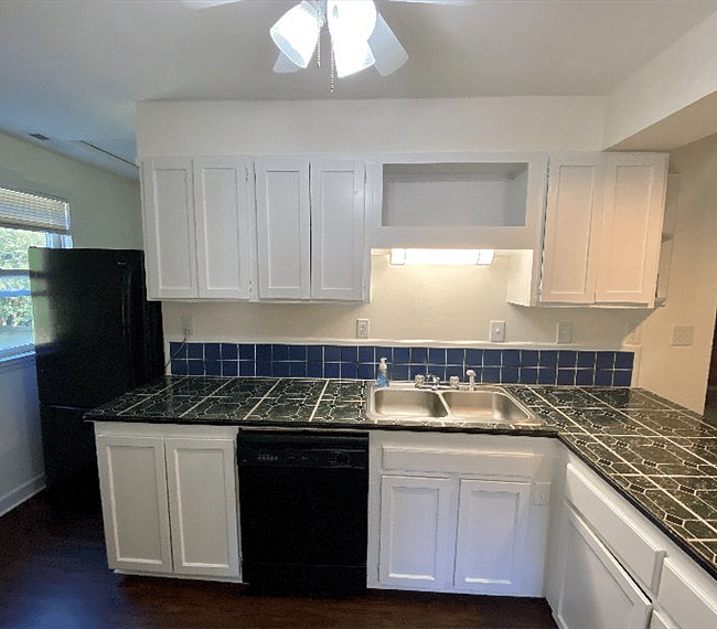 Lots of space for cooking.