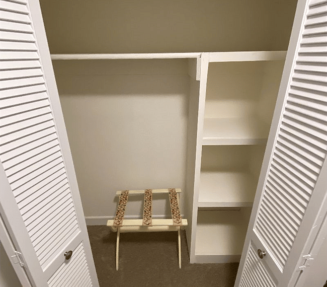 Master Bedroom closet (1 of 2, second not shown)