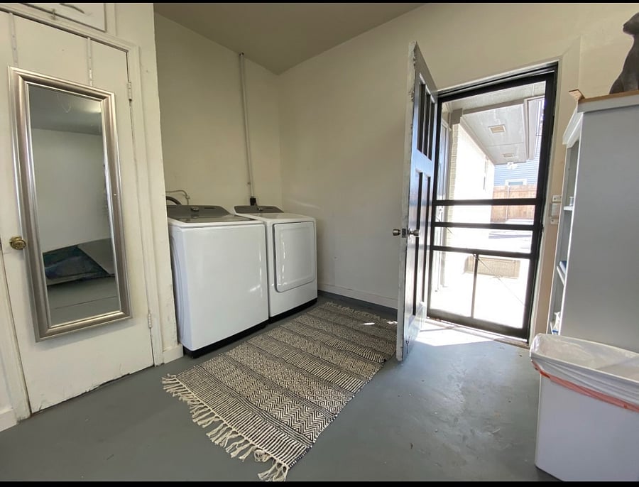 Garage- Laundry