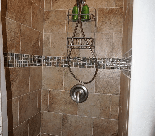 Walking shower