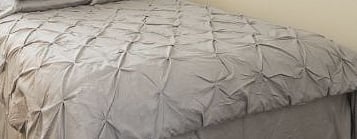 Bed in bedroom