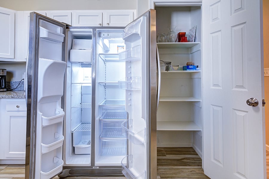 Full size fridge & Pantry