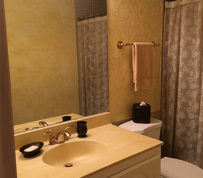 Your own bathroom.