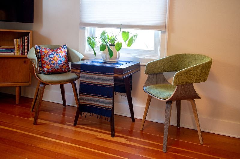 Table actually rotates for games, or just enjoying a morning cup of coffee.