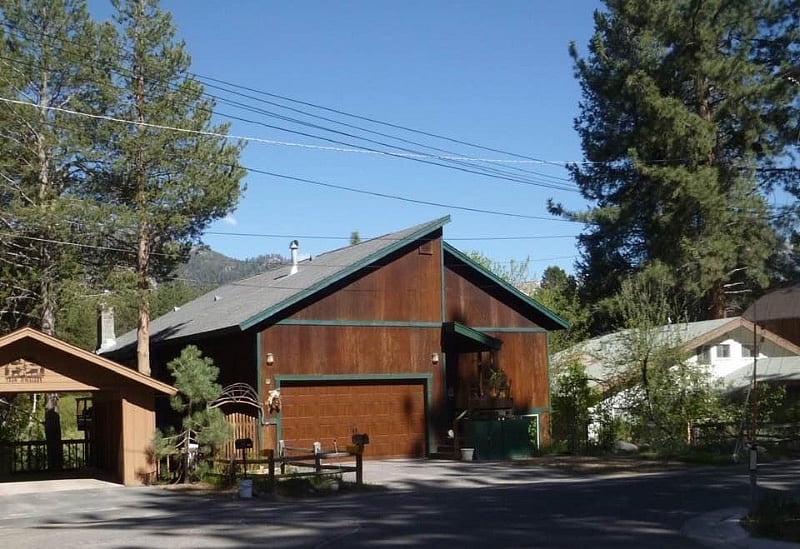 Street view of Meadow View house, on the meadow edge of the neighborhood.