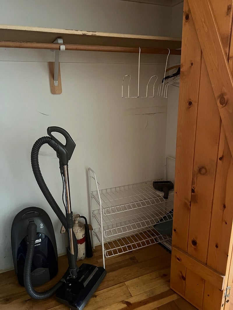 One of several closets