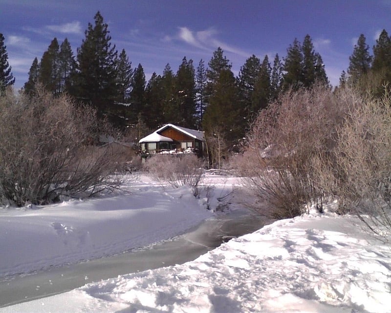 house from the meadow