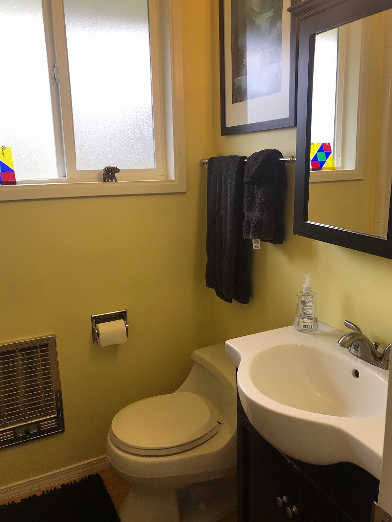 Bathroom and sink