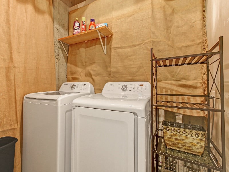 Washer and dryer for your convenience