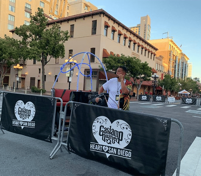 Fifth Avenue=Right outside your door.  Restaurant row!  It is closed off so you can walk it!