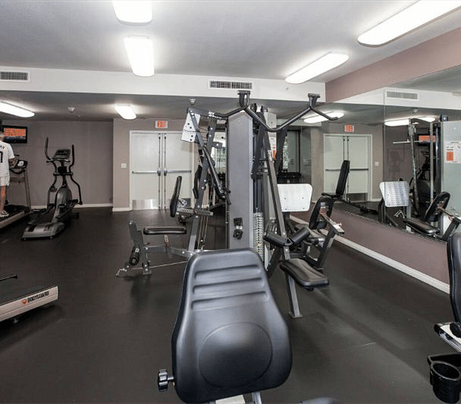Second floor gym