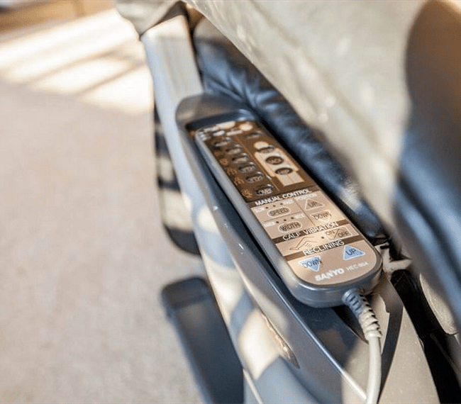 Control for massage chair