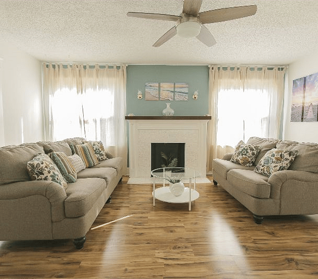 Plenty of natural light