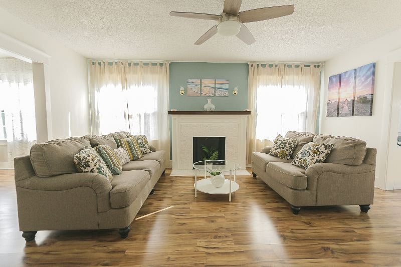 Plenty of natural light
