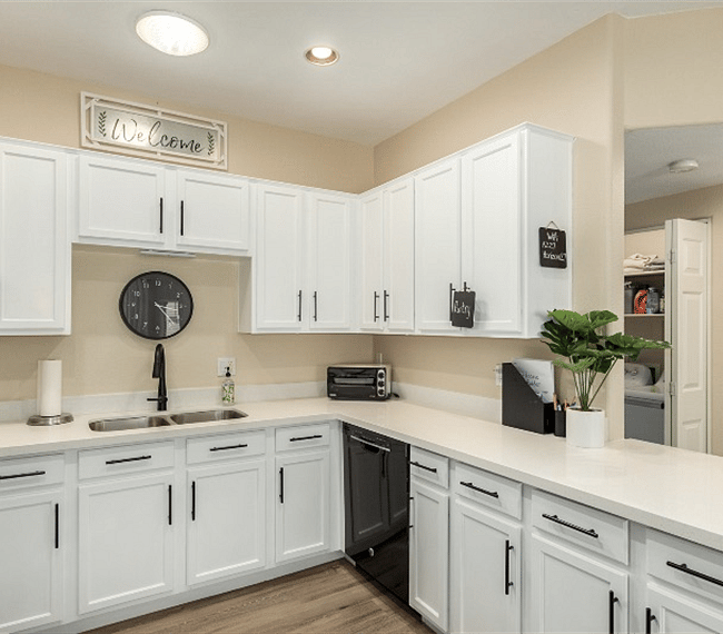 Brand new quartz countertops