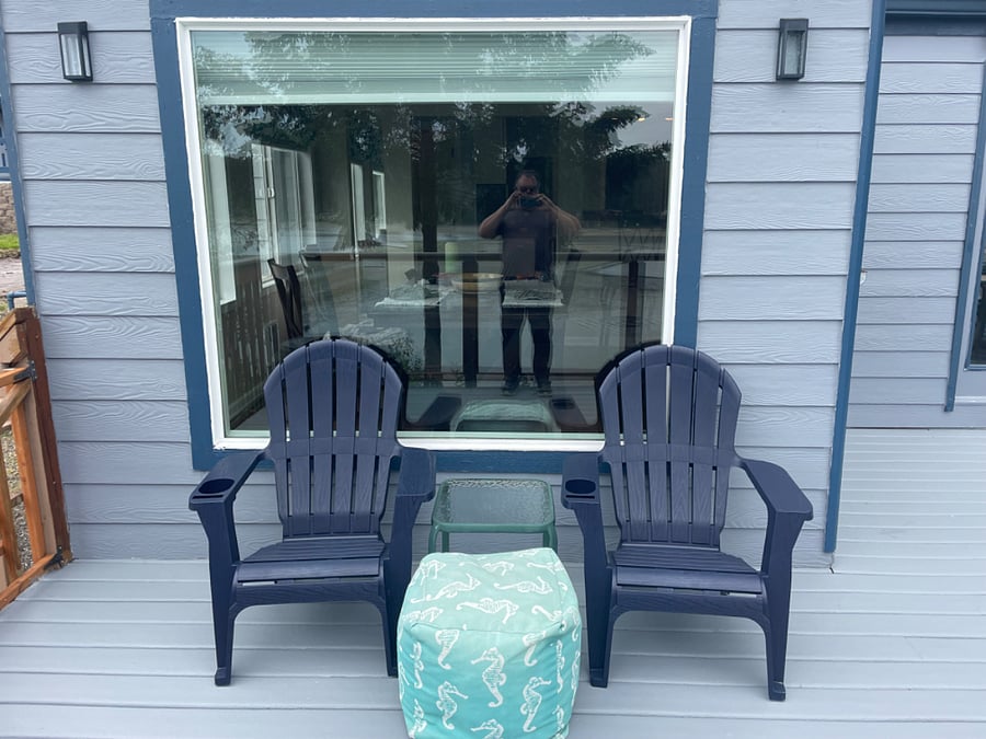 Outdoor sitting area