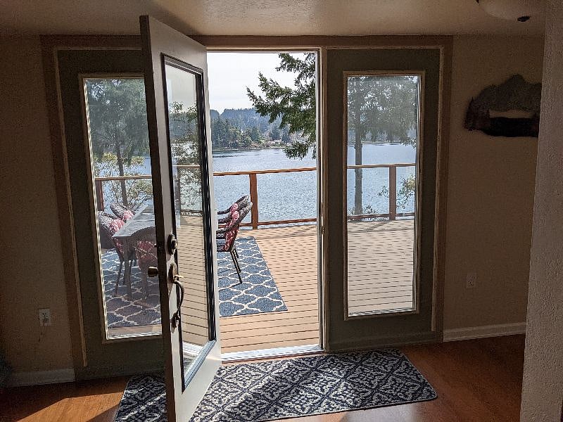 Door leading to deck