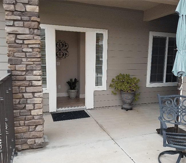 Private entrance
