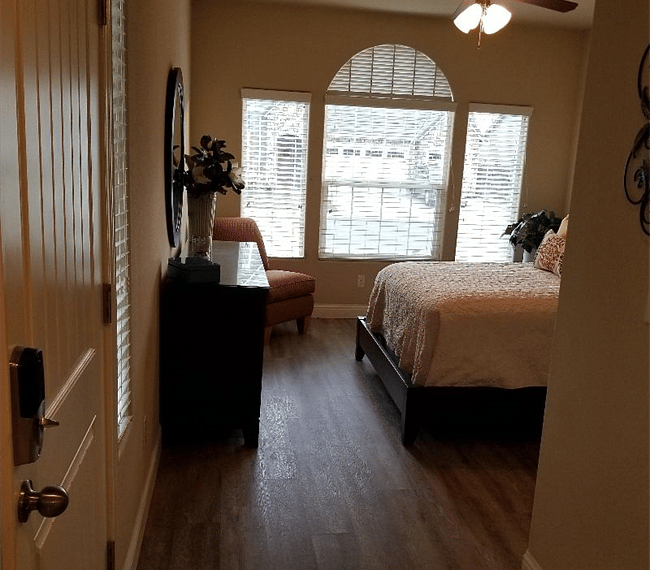 Private suite bedroom
