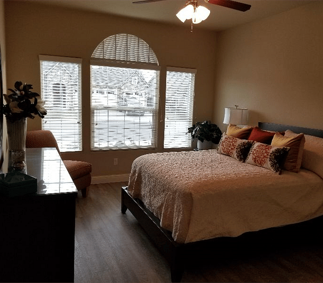 Private suite bedroom