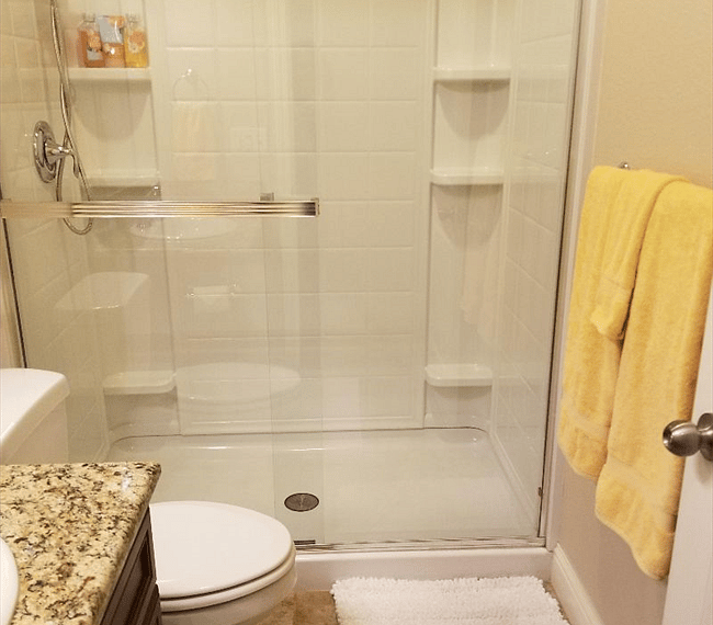 Private suite bathroom