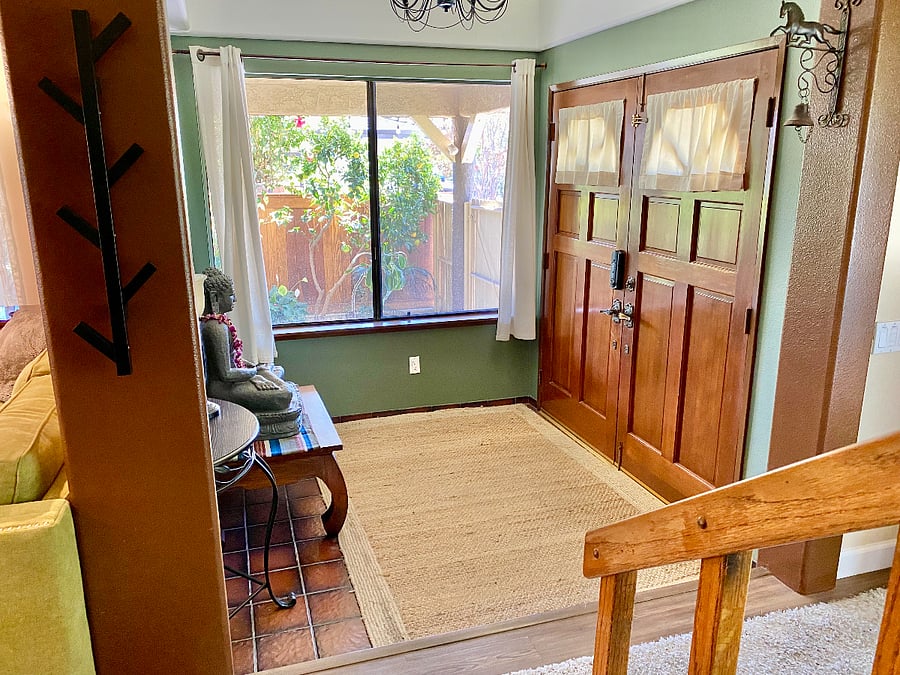Front door entrance