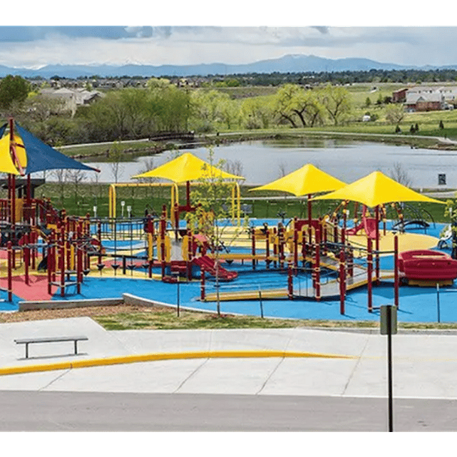 Close to one of the best parks in town! Walking trails, playground, rec center, etc.