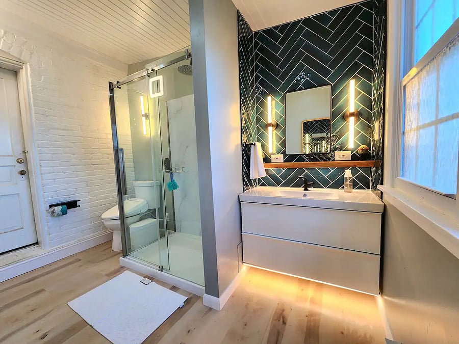 Brand New master suite.