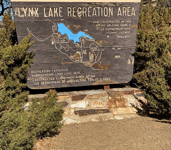 Lynx Lake Recreation Area - 10 minutes 
Fishing/ boating
Cafe