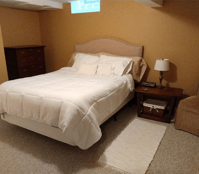 Bedroom 1 - All new linens. This is a downstairs bedroom.