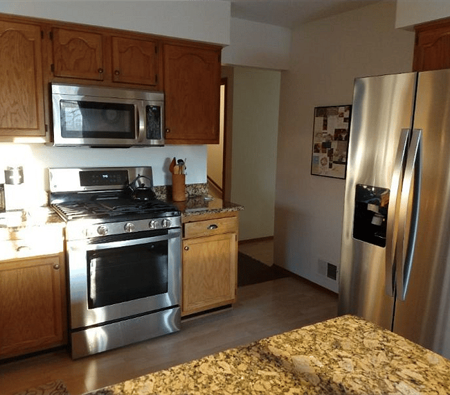 All new, updated kitchen stuff..