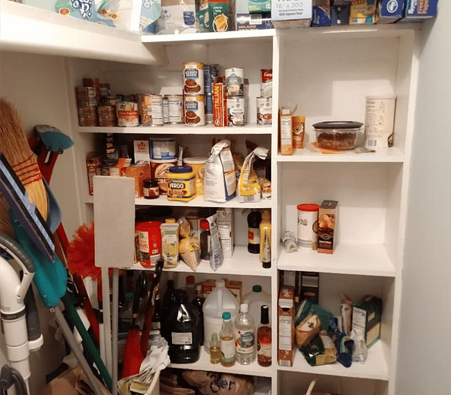 This is walk in pantry. I guess only relevant if you cook. Nevertheless, You'll have room for your stuff.