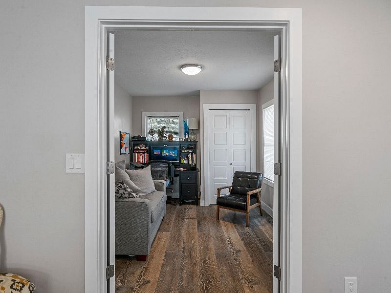 Office, right off the dining room