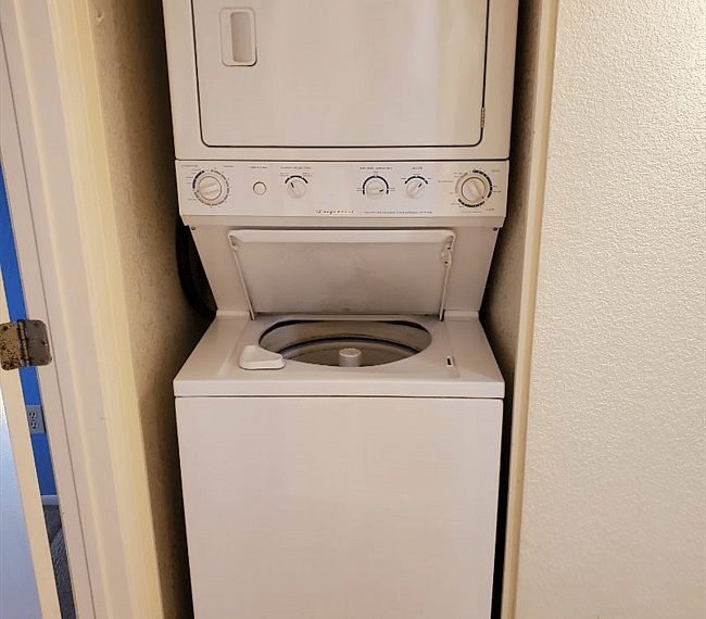 First floor washer/dryer.