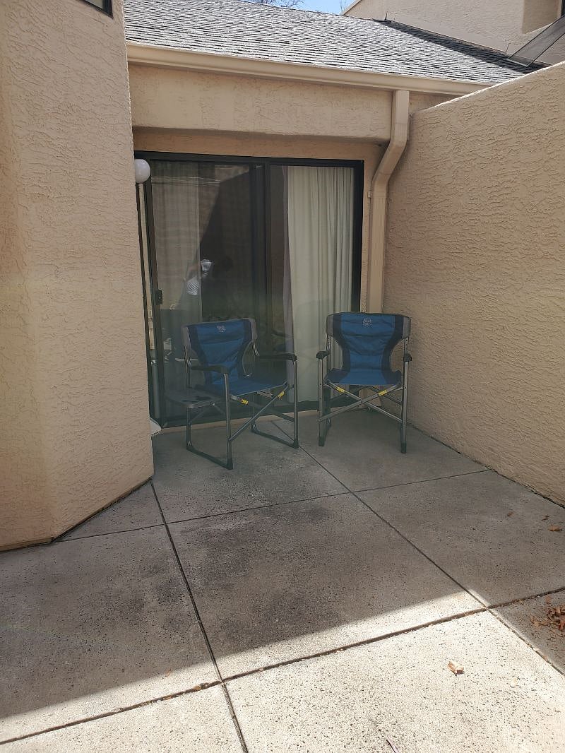 First floor patio area