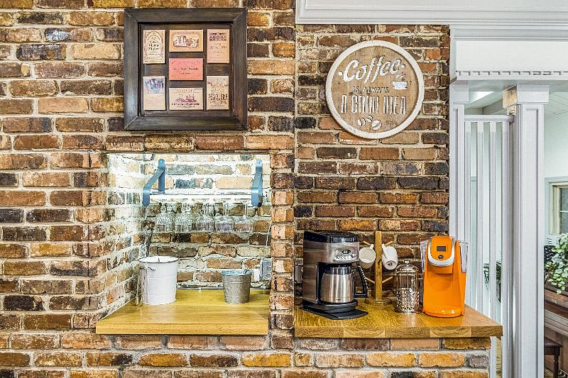 From morning coffee to evening wine  the perfect spot to start and end your day.