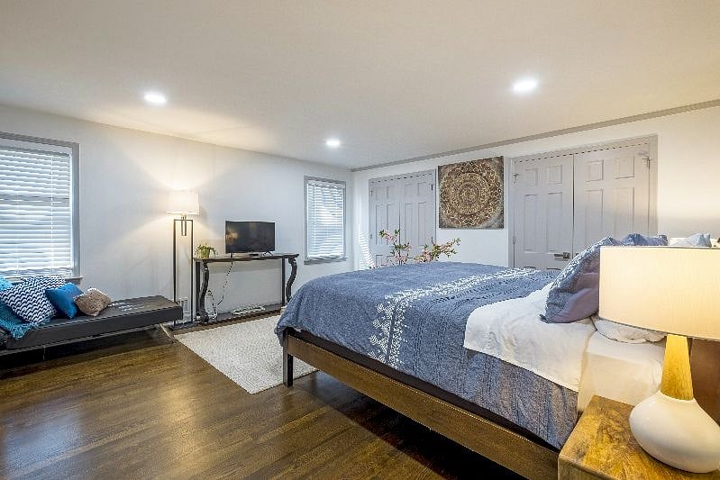 The perfect nook to unwind, read, or just relax in your master bedroom.