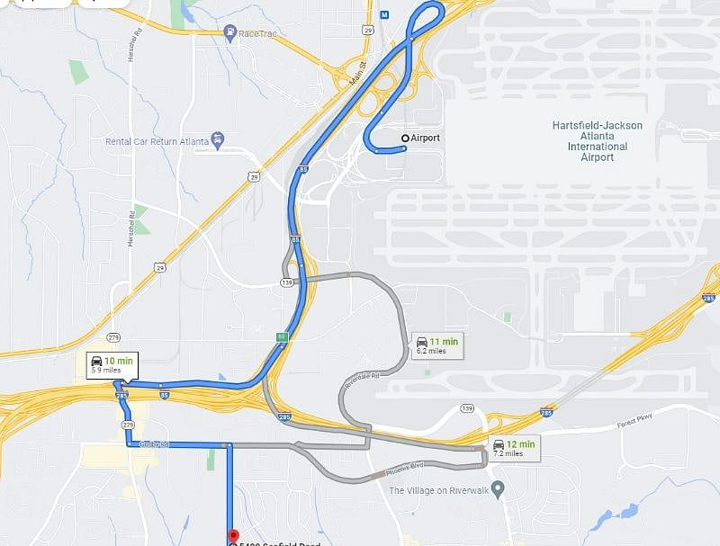 Prime location offering seamless access to major routes and highways.