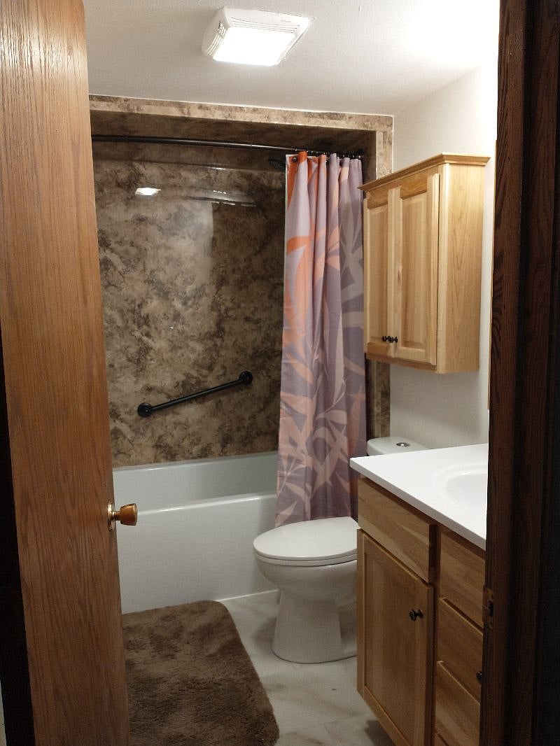 Newly done downstairs bath