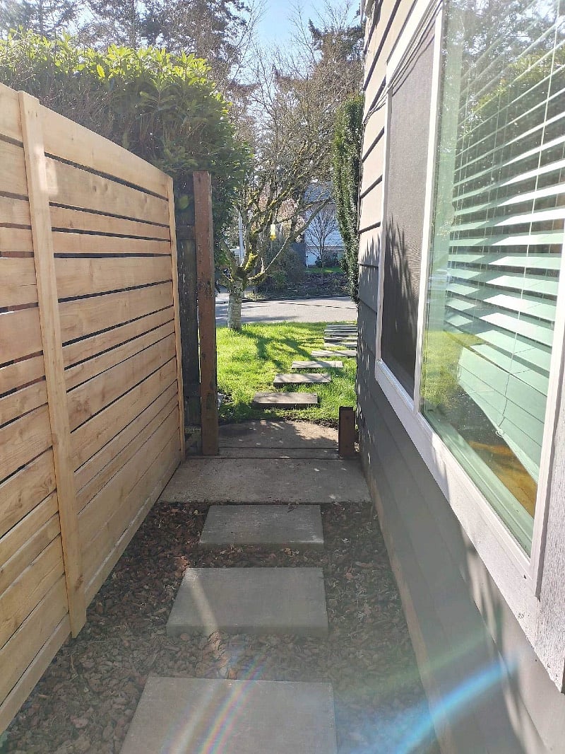 View and steps to street parking. There is plenty of parking.